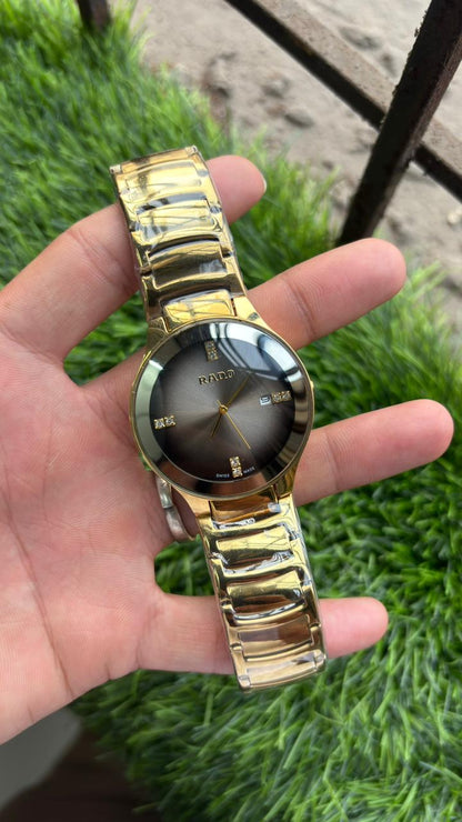 Rado Centrix Gold For Analog Watch For Men's