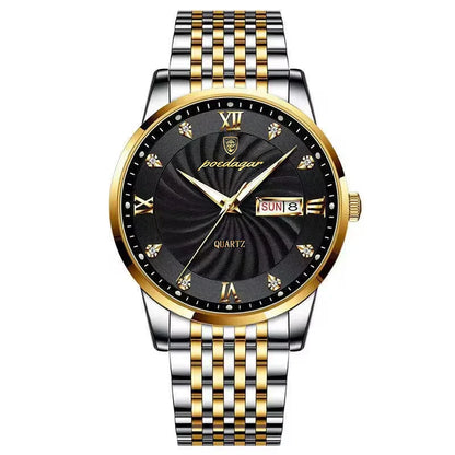 POEDAGAR Royal Day-Date Watch
