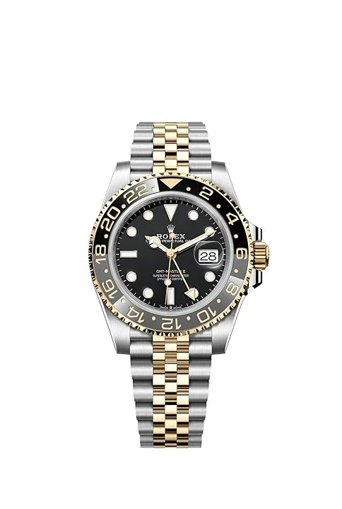 Rol-ex GMT-Master II Black Dial Automatic Men's Watch