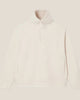 High Zipped Neck Polar Fleece Sweatshirt
