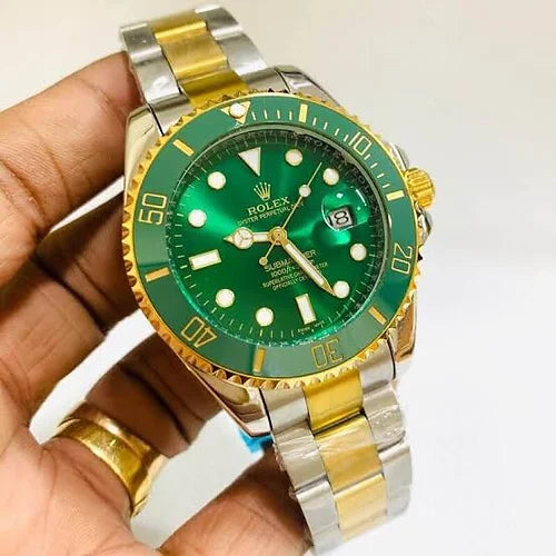 Ro-le-x Green Dial Automatic Men's Watch